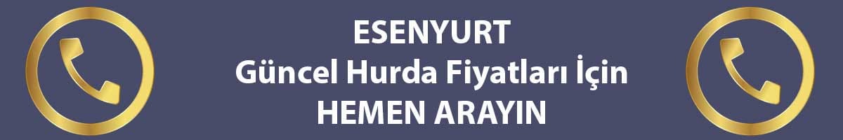 esenyurt hurdacı numarası